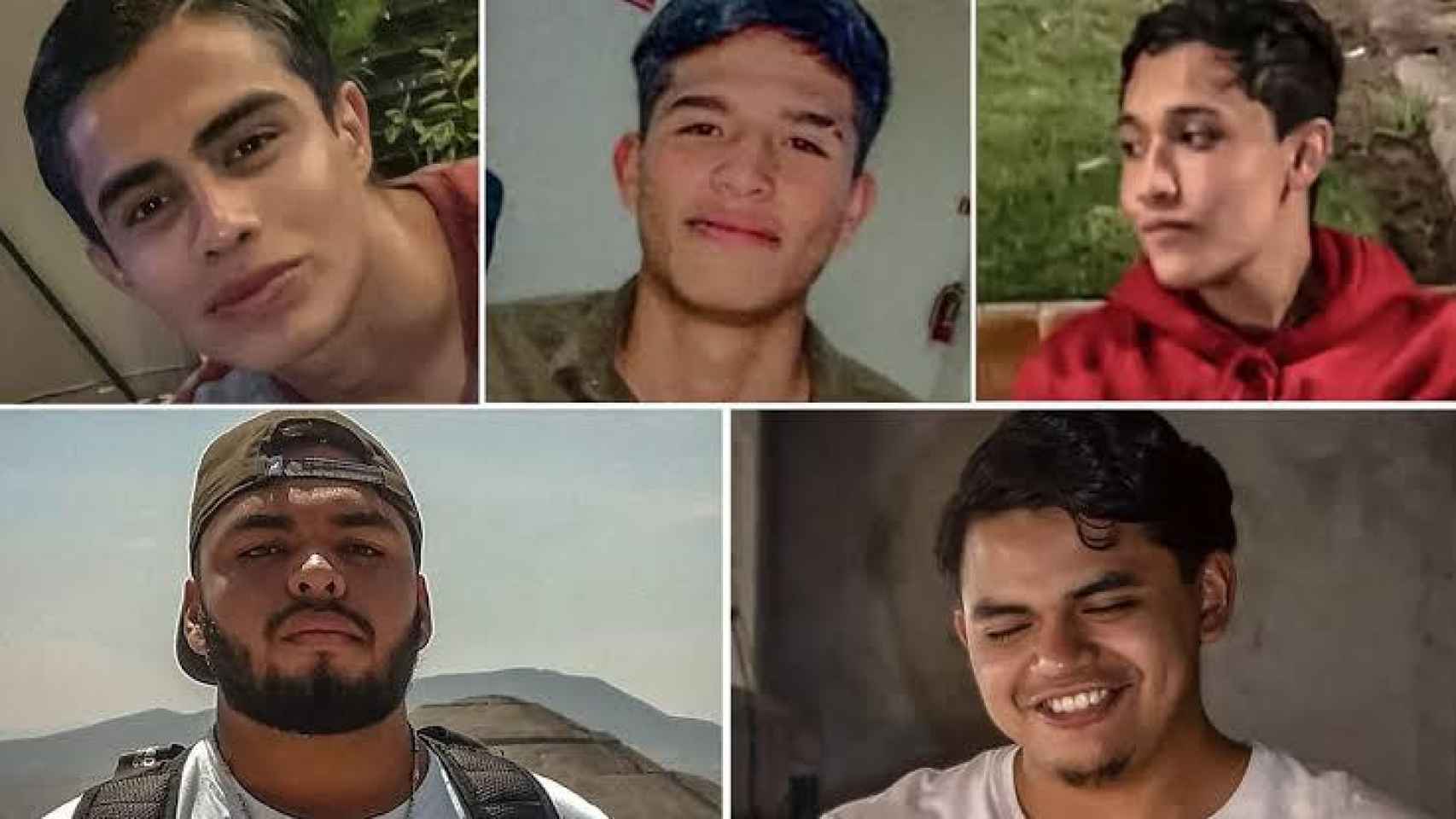 Os jovens em fotografias partilhadas por eles próprios nas redes sociais.