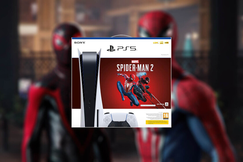 A prenda perfeita para o Natal é este pacote PS5 e Spider-Man 2, agora por apenas 499€.